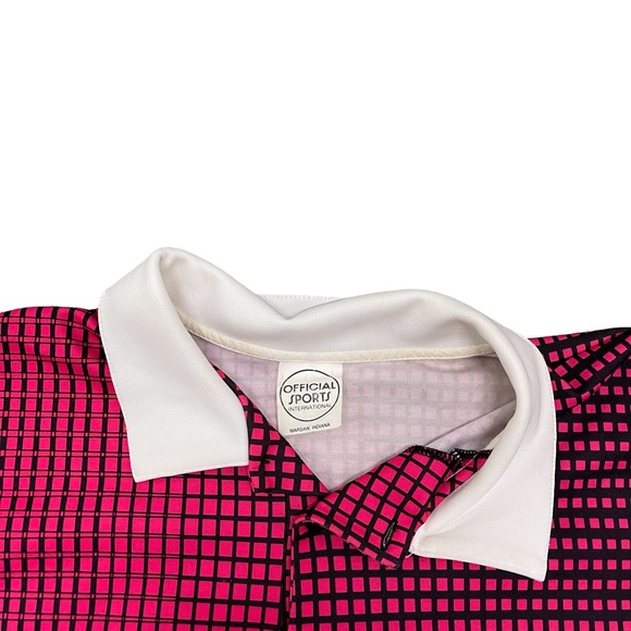 Vintage 90s Official Sports Soccer Futbol Referee Polo Jersey Shirt Mens Large - Picture 4 of 7